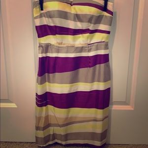 Banana Republic Silk strapless dress